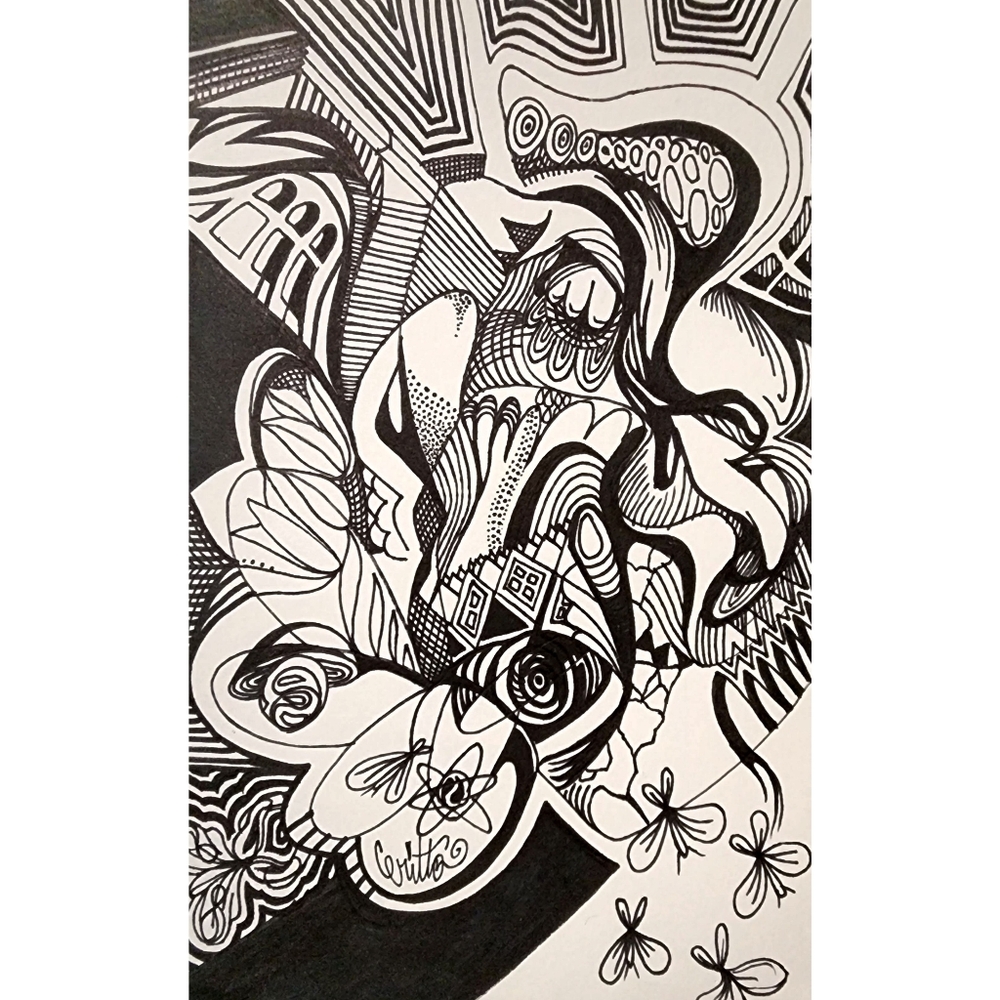Unframed original artwork by Daniel Ceritto